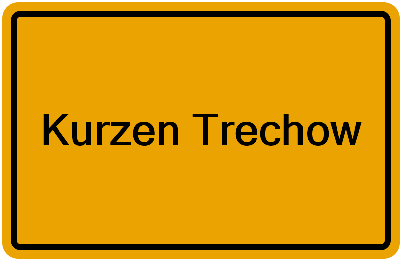 Handelsregisterauszug Kurzen Trechow